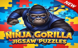 Image Ninja Gorilla Jigsaw Puzzles